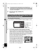 Предварительный просмотр 104 страницы Pentax 16186 - Optio E80 Digital Camera Operating Manual