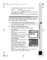 Предварительный просмотр 105 страницы Pentax 16186 - Optio E80 Digital Camera Operating Manual