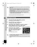 Предварительный просмотр 110 страницы Pentax 16186 - Optio E80 Digital Camera Operating Manual