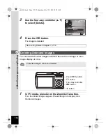 Предварительный просмотр 114 страницы Pentax 16186 - Optio E80 Digital Camera Operating Manual