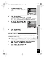 Предварительный просмотр 125 страницы Pentax 16186 - Optio E80 Digital Camera Operating Manual