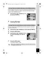 Предварительный просмотр 135 страницы Pentax 16186 - Optio E80 Digital Camera Operating Manual