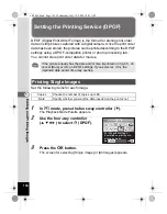 Предварительный просмотр 136 страницы Pentax 16186 - Optio E80 Digital Camera Operating Manual