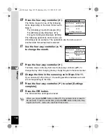 Предварительный просмотр 144 страницы Pentax 16186 - Optio E80 Digital Camera Operating Manual