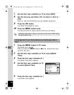 Предварительный просмотр 146 страницы Pentax 16186 - Optio E80 Digital Camera Operating Manual