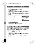 Предварительный просмотр 152 страницы Pentax 16186 - Optio E80 Digital Camera Operating Manual