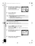 Предварительный просмотр 154 страницы Pentax 16186 - Optio E80 Digital Camera Operating Manual