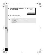 Предварительный просмотр 156 страницы Pentax 16186 - Optio E80 Digital Camera Operating Manual