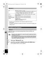 Предварительный просмотр 160 страницы Pentax 16186 - Optio E80 Digital Camera Operating Manual