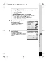 Предварительный просмотр 161 страницы Pentax 16186 - Optio E80 Digital Camera Operating Manual