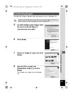 Предварительный просмотр 167 страницы Pentax 16186 - Optio E80 Digital Camera Operating Manual