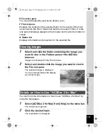 Предварительный просмотр 177 страницы Pentax 16186 - Optio E80 Digital Camera Operating Manual