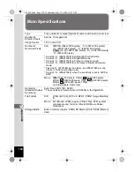 Предварительный просмотр 192 страницы Pentax 16186 - Optio E80 Digital Camera Operating Manual