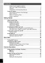 Preview for 8 page of Pentax 17103 - Optio M50 Digital Camera Operating Manual