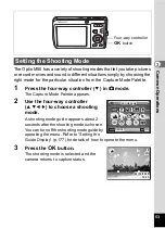 Preview for 55 page of Pentax 17103 - Optio M50 Digital Camera Operating Manual