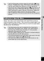 Preview for 59 page of Pentax 17103 - Optio M50 Digital Camera Operating Manual