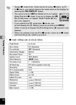 Preview for 66 page of Pentax 17103 - Optio M50 Digital Camera Operating Manual