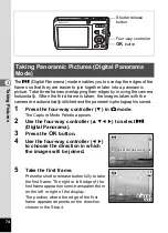 Preview for 76 page of Pentax 17103 - Optio M50 Digital Camera Operating Manual