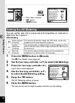 Preview for 98 page of Pentax 17103 - Optio M50 Digital Camera Operating Manual