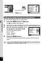 Preview for 104 page of Pentax 17103 - Optio M50 Digital Camera Operating Manual