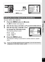 Preview for 105 page of Pentax 17103 - Optio M50 Digital Camera Operating Manual