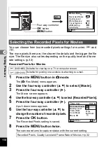 Preview for 112 page of Pentax 17103 - Optio M50 Digital Camera Operating Manual