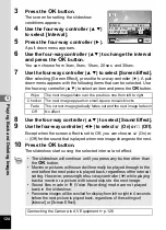 Preview for 126 page of Pentax 17103 - Optio M50 Digital Camera Operating Manual