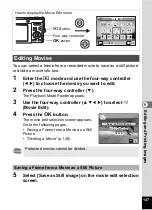 Preview for 149 page of Pentax 17103 - Optio M50 Digital Camera Operating Manual