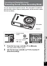 Preview for 159 page of Pentax 17103 - Optio M50 Digital Camera Operating Manual