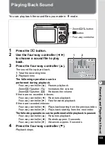 Preview for 161 page of Pentax 17103 - Optio M50 Digital Camera Operating Manual