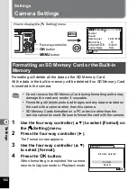 Preview for 164 page of Pentax 17103 - Optio M50 Digital Camera Operating Manual