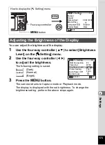 Preview for 175 page of Pentax 17103 - Optio M50 Digital Camera Operating Manual