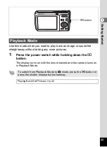 Preview for 37 page of Pentax 17116 - Optio M50 8MP Digital Camera Operating Manual