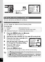 Preview for 102 page of Pentax 17116 - Optio M50 8MP Digital Camera Operating Manual