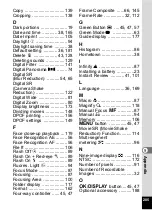 Preview for 207 page of Pentax 17116 - Optio M50 8MP Digital Camera Operating Manual