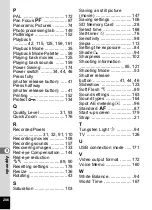 Preview for 208 page of Pentax 17116 - Optio M50 8MP Digital Camera Operating Manual