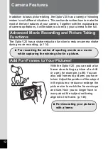 Preview for 14 page of Pentax 17191 - Optio V20 Digital Camera Operating Manual