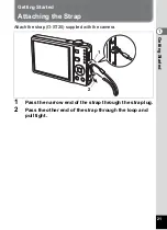 Preview for 23 page of Pentax 17191 - Optio V20 Digital Camera Operating Manual