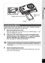 Preview for 25 page of Pentax 17191 - Optio V20 Digital Camera Operating Manual