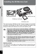 Preview for 30 page of Pentax 17191 - Optio V20 Digital Camera Operating Manual