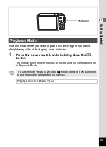 Preview for 37 page of Pentax 17191 - Optio V20 Digital Camera Operating Manual