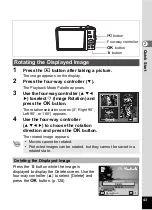 Preview for 45 page of Pentax 17191 - Optio V20 Digital Camera Operating Manual