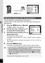 Preview for 86 page of Pentax 17191 - Optio V20 Digital Camera Operating Manual