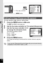 Preview for 104 page of Pentax 17191 - Optio V20 Digital Camera Operating Manual