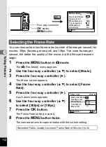 Preview for 114 page of Pentax 17191 - Optio V20 Digital Camera Operating Manual