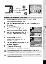 Preview for 137 page of Pentax 17191 - Optio V20 Digital Camera Operating Manual