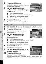 Preview for 150 page of Pentax 17191 - Optio V20 Digital Camera Operating Manual