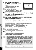 Preview for 156 page of Pentax 17191 - Optio V20 Digital Camera Operating Manual