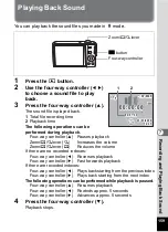 Preview for 161 page of Pentax 17191 - Optio V20 Digital Camera Operating Manual