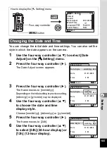 Preview for 167 page of Pentax 17191 - Optio V20 Digital Camera Operating Manual